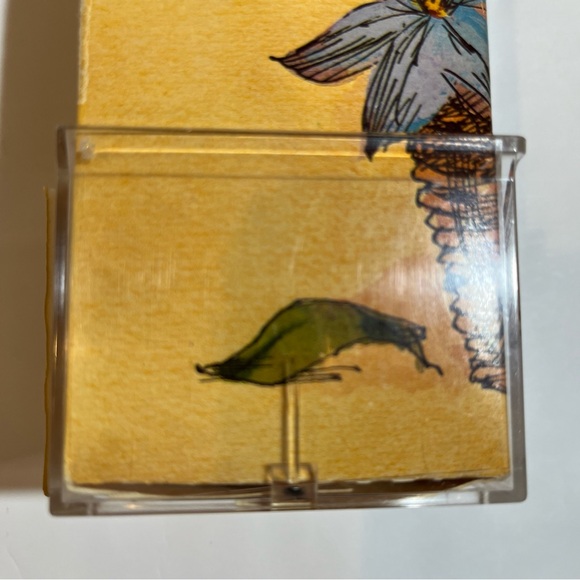 Solo Bathroom Cup Wall Mount 3.5 Oz Plastic Cup VTG Retro OPEN Box 1970s Flower - Picture 16 of 16